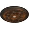 Ekena Millwork Spiral Ceiling Medallion (Fits Canopies up to 4"), Hand-Painted Rust, 25 1/4"OD x 4"ID x 2"P CM25SPRUS - alternate 4